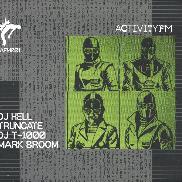 Hell, Truncate, DJ T-1000, Mark Broom - AFM001 — front sleeve