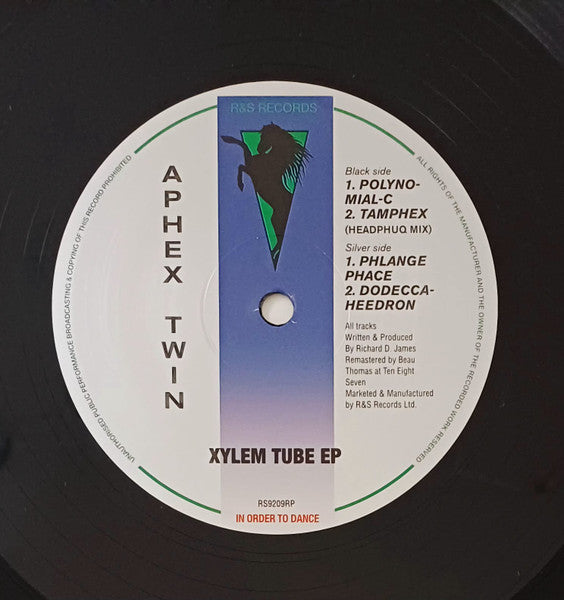 Aphex Twin : Xylem Tube EP (12", EP, RE, RM)
