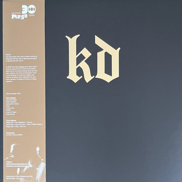 Kevin Drumm - Sheer Hellish Miasma — front sleeve