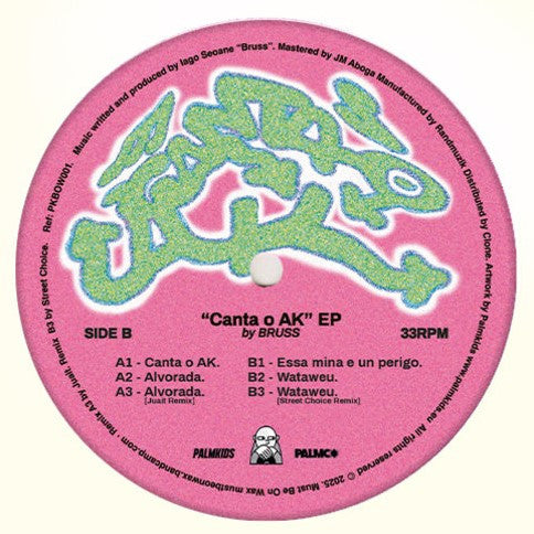 Bruss  - Canta O AK EP — front sleeve