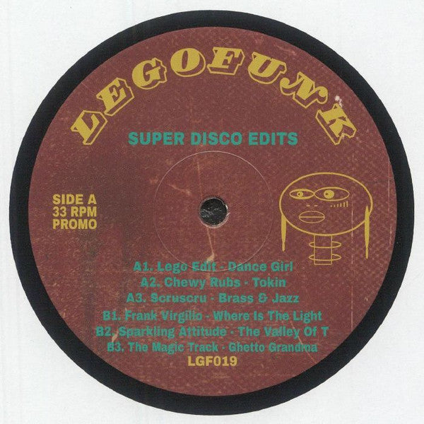 Various : Super Disco Edits (12", EP, Promo)