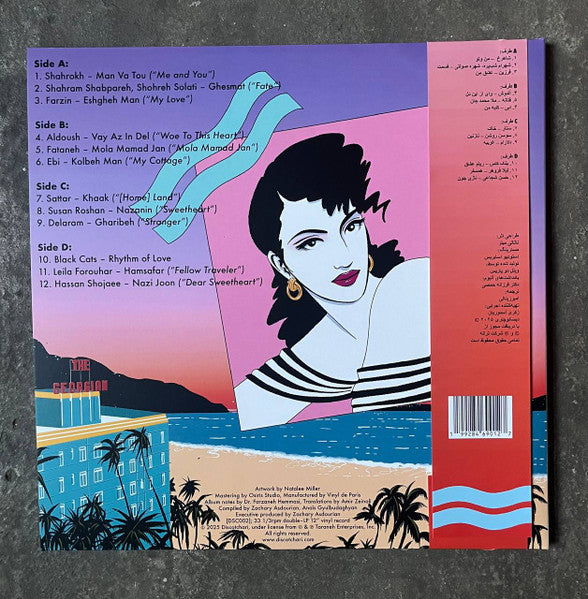 Various - Tehrangeles Vice — back sleeve