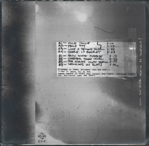 Restive Plaggona - Short Story — back sleeve