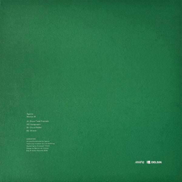 Agonis - Mantis 18 — back sleeve