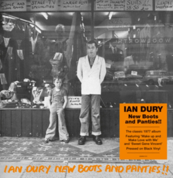 Ian Dury - New Boots And Panties!! — front sleeve