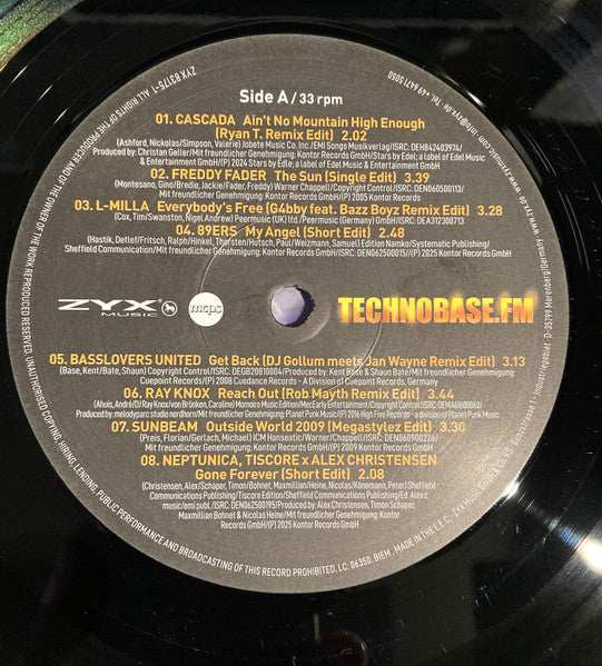Various : Technobase.FM Best Of Volume 5 (15 Handsup-Songs) (LP, Comp)