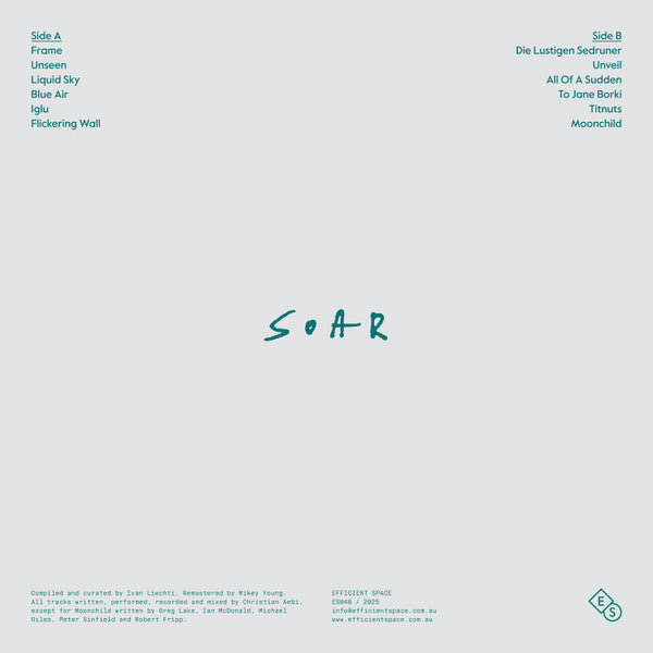 Soar  - Soar — back sleeve