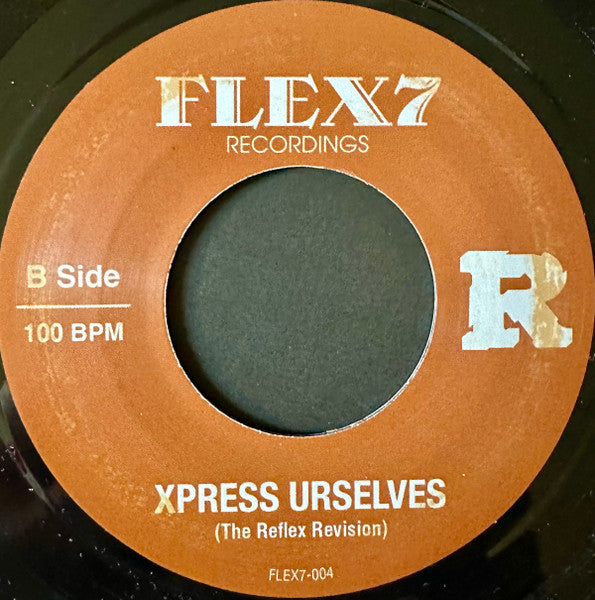 The Reflex - Without Ur Luv / Xpress Urselves — back sleeve
