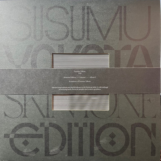 Susumu Yokota : Will (2xLP, Album, Ltd, RE, Gre)