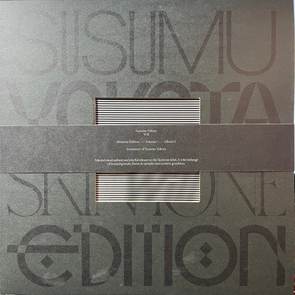 Susumu Yokota - Will — front sleeve