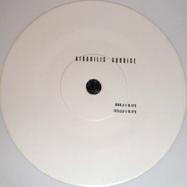 Atrabilis Sunrise : Aesthetics Of Self-Destruction (7", Ltd, P/Mixed, Whi)