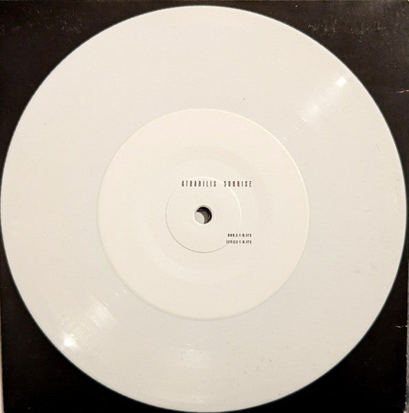 Atrabilis Sunrise : Aesthetics Of Self-Destruction (7", Ltd, P/Mixed, Whi)