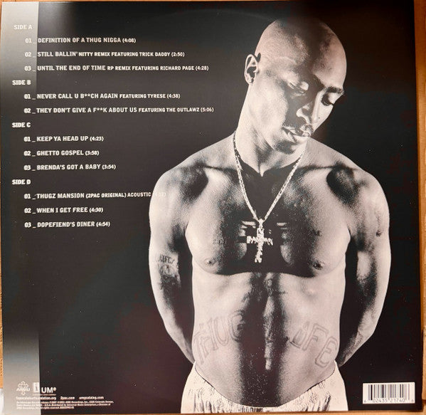 2Pac - The Best of 2Pac Part 2: Life — back sleeve
