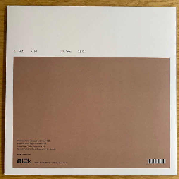 Zimoun : Wind Dynamic Organ, One & Two (LP, Album)