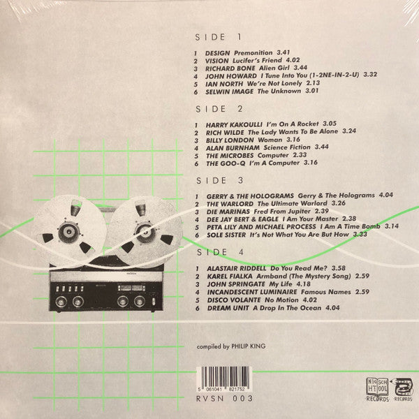 Various : All The Young Droids (Junkshop Synth Pop 1978-1985) (2xLP, Comp, Ltd, Gre)