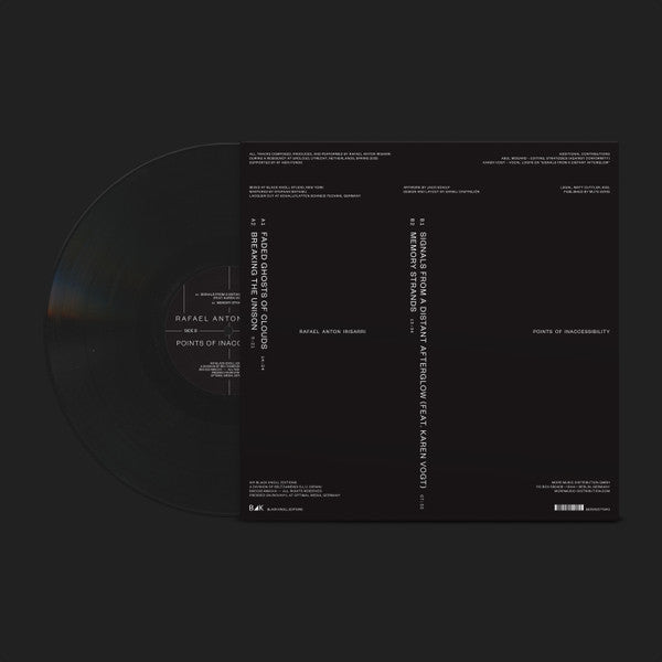 Rafael Anton Irisarri - Points Of Inaccessibility — back sleeve
