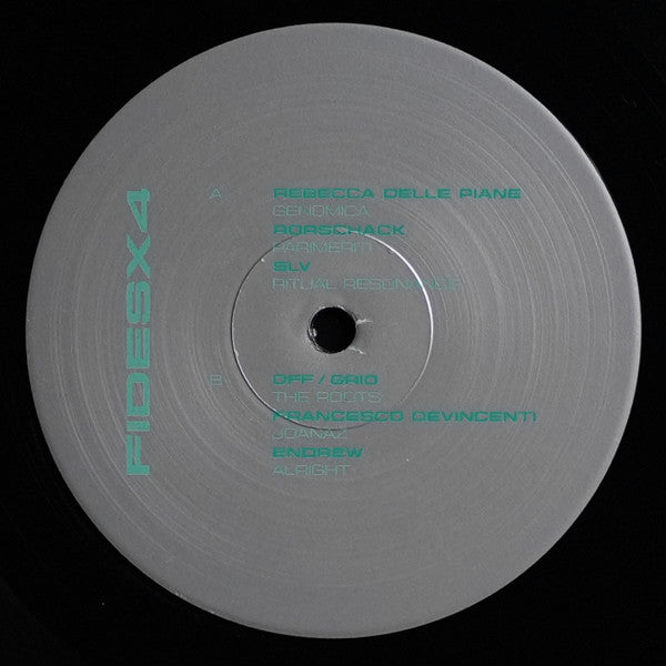 Various - X4 — back sleeve