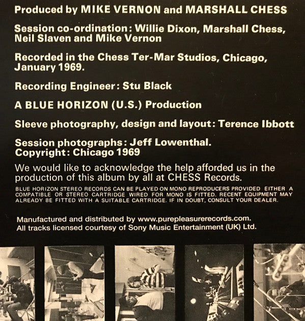Fleetwood Mac, Otis Spann, Willie Dixon, Shakey Horton*, J.T. Brown, Guitar Buddy*, Honey Boy Edwards*, S.P. Leary : Blues Jam At Chess (2xLP, Album, Ltd, RE, RM, 180)