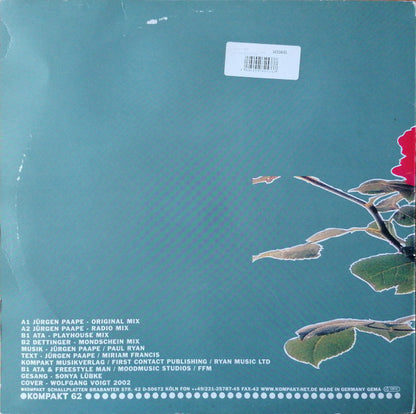 Jürgen Paape : So Weit Wie Noch Nie (12")