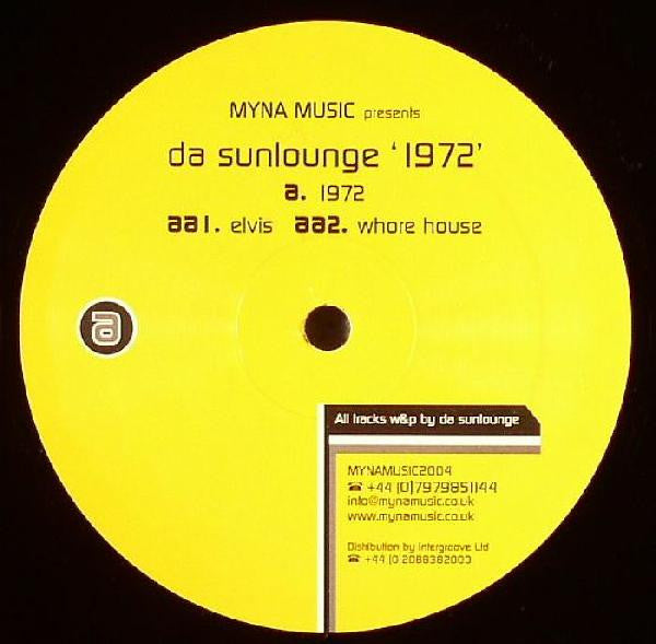 Da Sunlounge - 1972 — front sleeve