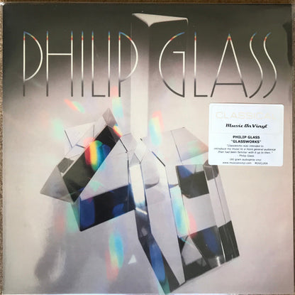 Philip Glass : Glassworks (LP, Album, RE, 180)