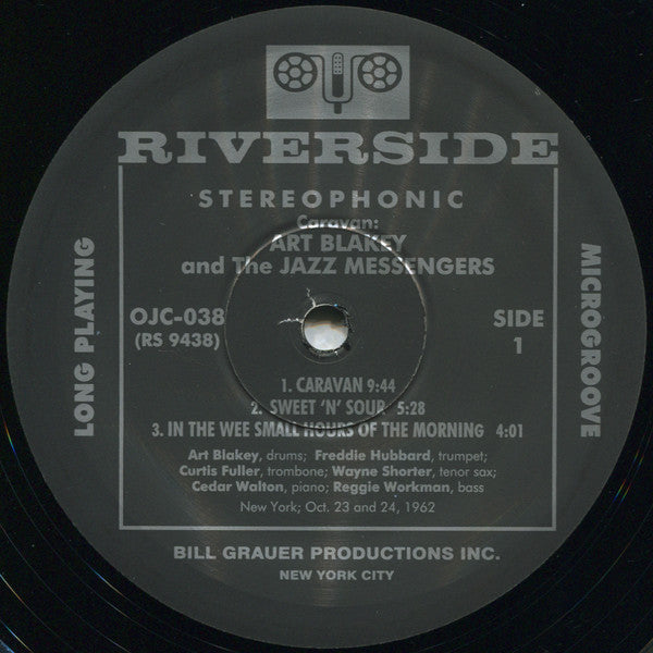 Art Blakey & The Jazz Messengers : Caravan (LP, Album, RE)