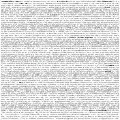 Oppenheimer Analysis : New Mexico (2x12", Album, Dlx, RE, RM, Bla)