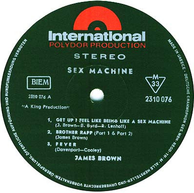 James Brown : Sex Machine (LP, Album)