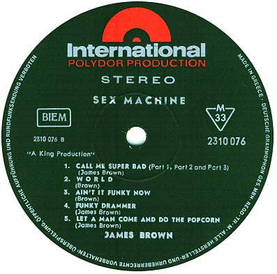 James Brown : Sex Machine (LP, Album)
