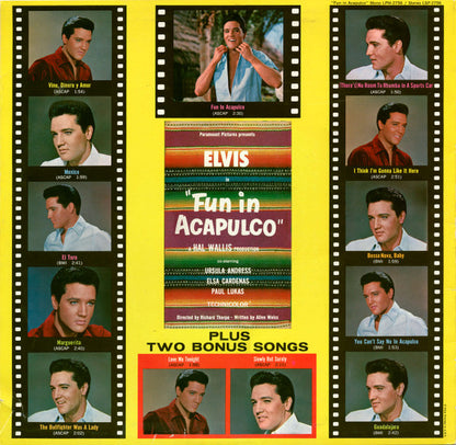 Elvis Presley : Fun In Acapulco (LP, Album, Mono)