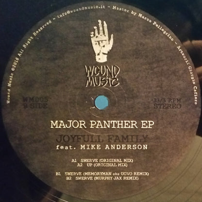 Joyfull Family feat Mike Anderson (13) : Major Panther EP (12", EP)
