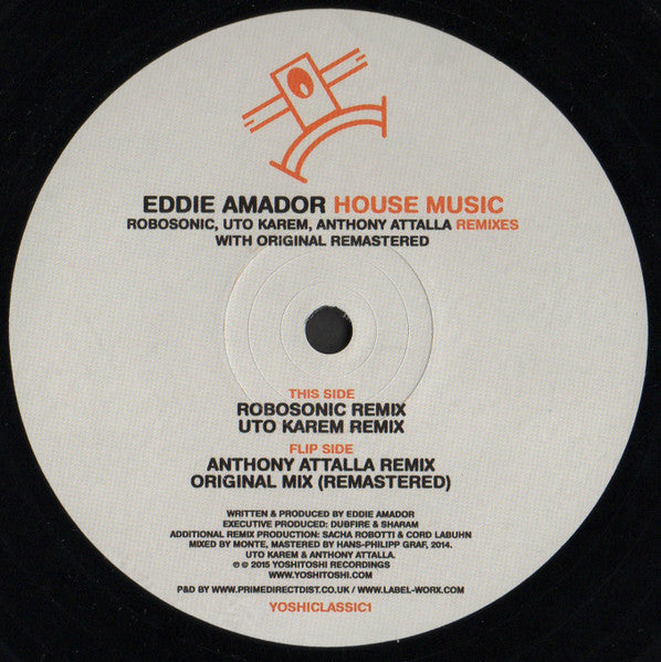 Eddie Amador - House Music (Remixes) — front sleeve
