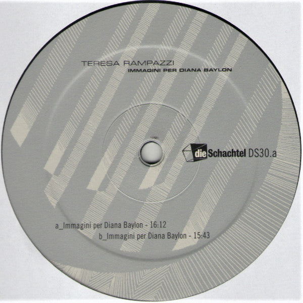 Teresa Rampazzi - Immagini Per Diana Baylon — back sleeve