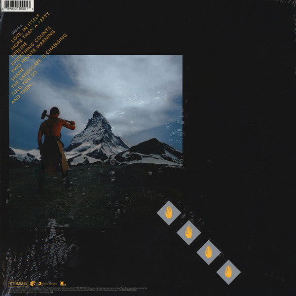 Depeche Mode - Construction Time Again — back sleeve