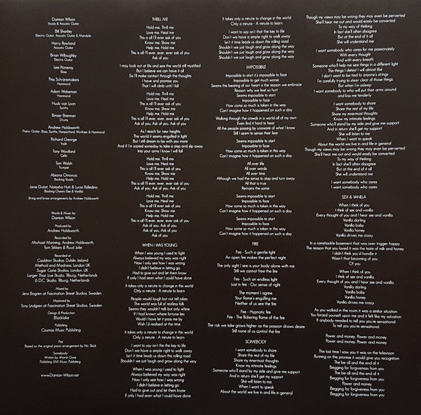 Damian Wilson : Built For Fighting (LP, Album)