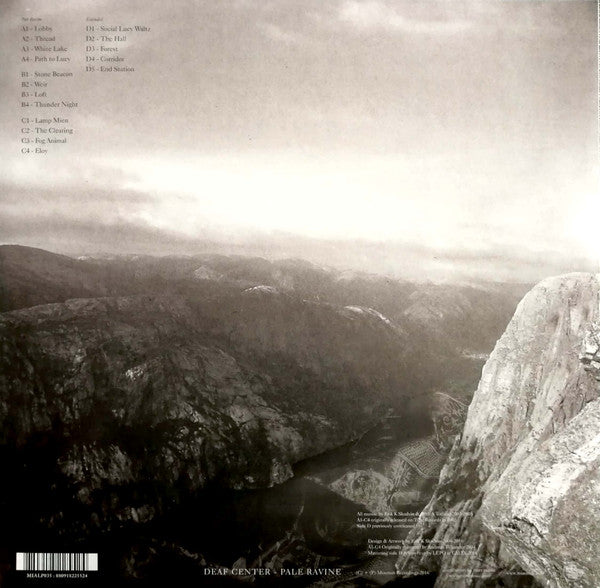 Deaf Center - Pale Ravine — back sleeve
