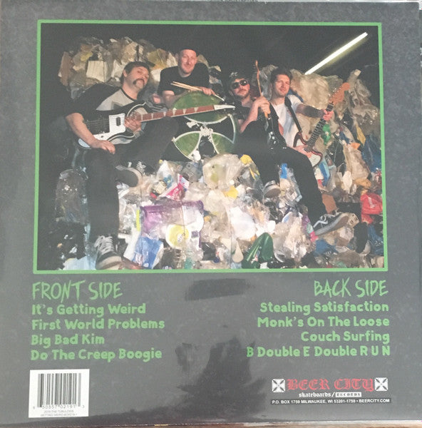 The Tubuloids - Getting Weird — back sleeve