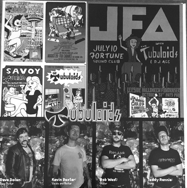 The Tubuloids : Getting Weird (LP, Album, Sli)