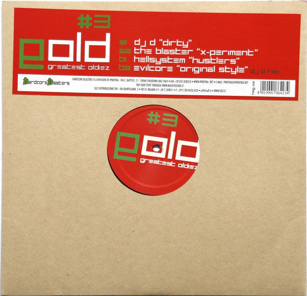 Various - Gold : Greatest Oldiez #3 — front sleeve