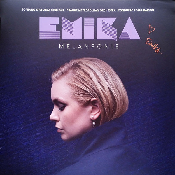 Emika, Michaela Šrůmová, Prague Metropolitan Symphonic Orchestra, Paul Batson - Melanfonie — front sleeve