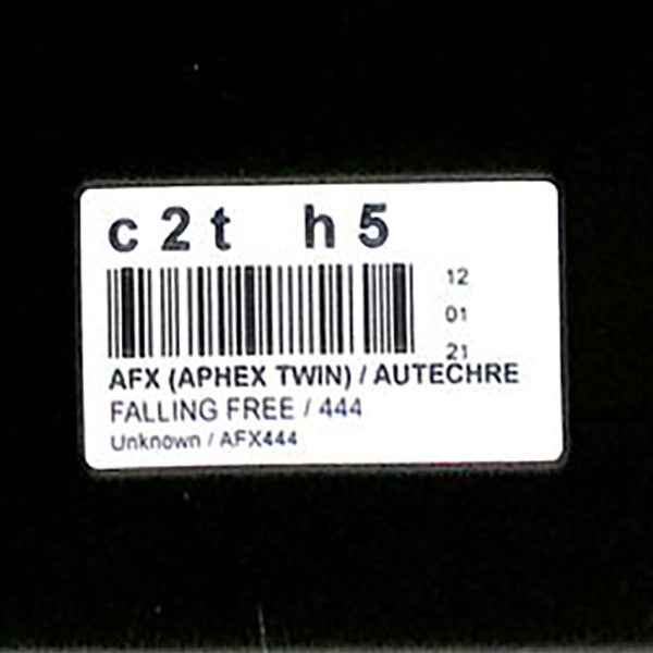Aphex Twin / Autechre – Falling Free / 444 (12", Unofficial) vinyl record | Paranoise Records