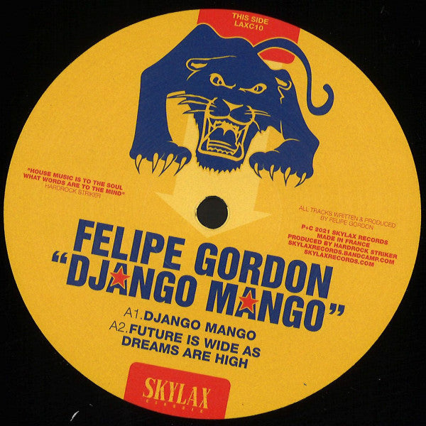 Felipe Gordon – Django Mango (12", EP) vinyl record | Paranoise Records
