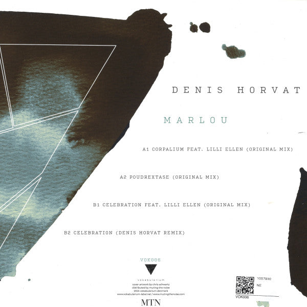 Denis Horvat – Marlou (12", EP) vinyl record | Paranoise Records