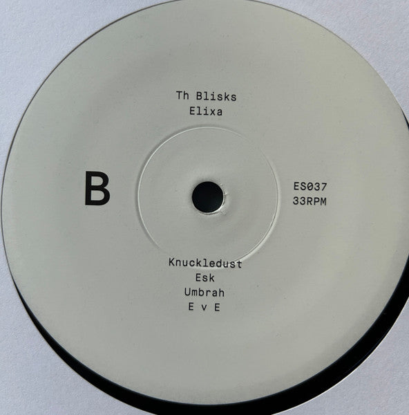 Th Blisks – Elixa (LP, Album) vinyl record | Paranoise Records