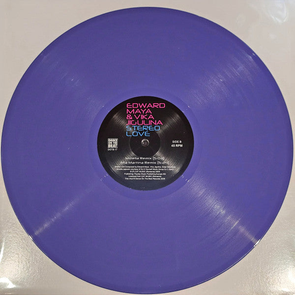 Edward Maya & Vika Jigulina – Stereo Love (12", Single, RE, Pur) vinyl record | Paranoise Records