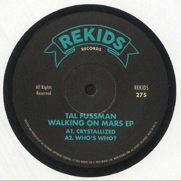 Tal Fussman – Walking On Mars EP (12", EP) vinyl record | Paranoise Records