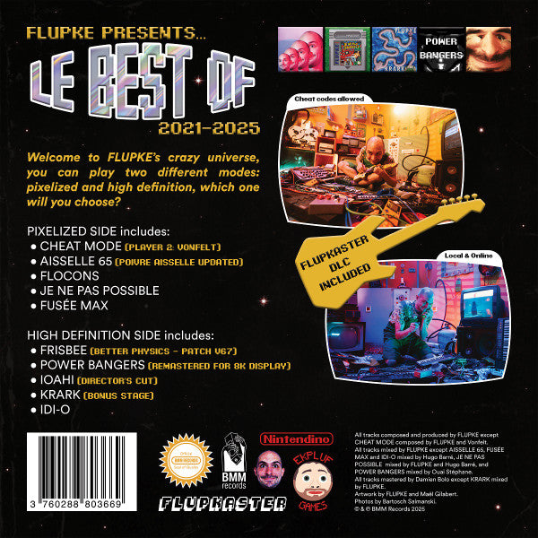 FLUPKE - Le Best Of — back sleeve