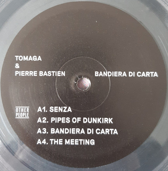 Tomaga  &  Pierre Bastien – Bandiera Di Carta (LP, Album, Cle) vinyl record | Paranoise Records