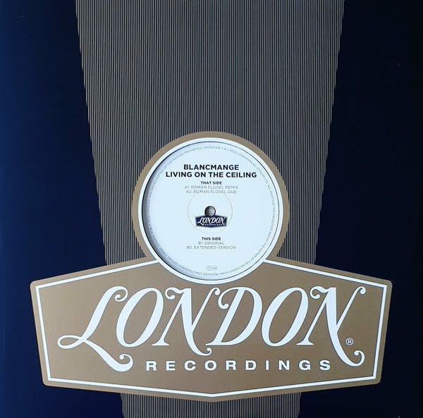 Blancmange – Living On The Ceiling (Roman Flügel Remixes) (12", Maxi) vinyl record | Paranoise Records