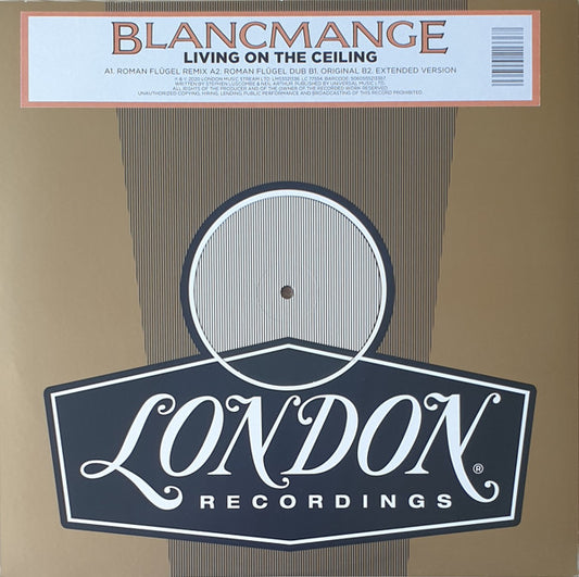 Blancmange – Living On The Ceiling (Roman Flügel Remixes) (12", Maxi) vinyl record | Paranoise Records
